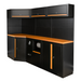CONJUNTO DE MUEBLES MODULARES (22PCS) - NARANJA