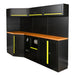 CONJUNTO DE MUEBLES MODULARES (22PCS) - AMARILLO