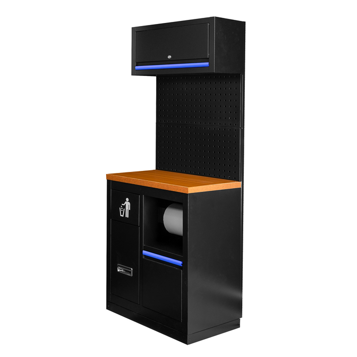 CONJUNTO DE MUEBLES MODULARES (7PCS) - AZUL