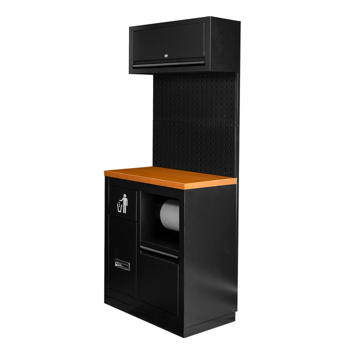 CONJUNTO DE MUEBLES MODULARES (7PCS) - NEGRO
