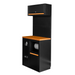 CONJUNTO DE MUEBLES MODULARES (7PCS) - NARANJA