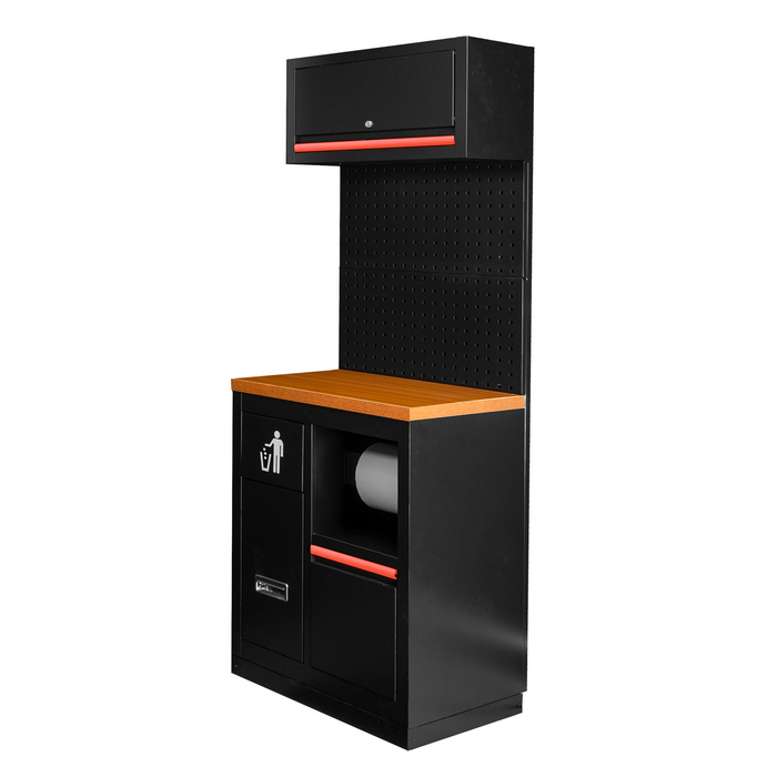CONJUNTO DE MUEBLES MODULARES (7PCS) - ROJO
