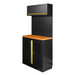 CONJUNTO DE MUEBLES MODULARES (7PCS) - DORADO