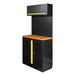 CONJUNTO DE MUEBLES MODULARES (7PCS) - AMARILLO