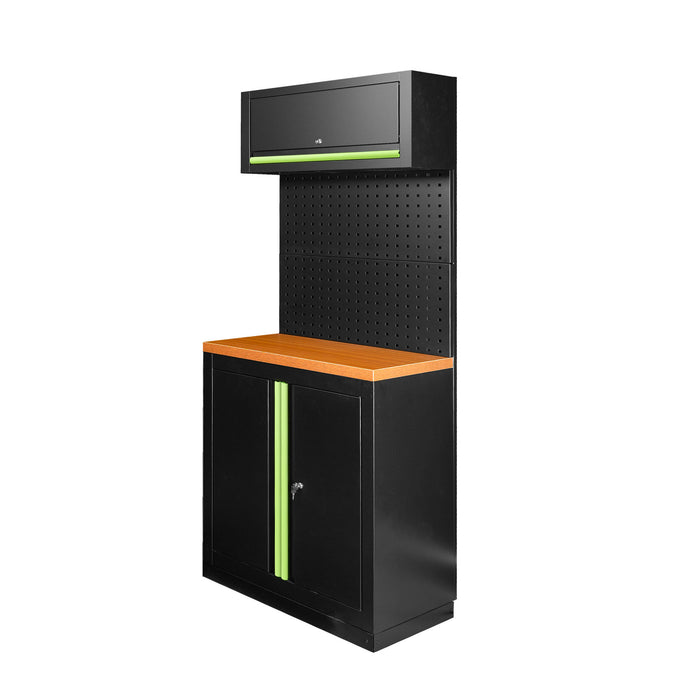 CONJUNTO DE MUEBLES MODULARES (7PCS) - EXTENSIÓN CON ARMARIO CON 2 PUERTAS (REF.16500)