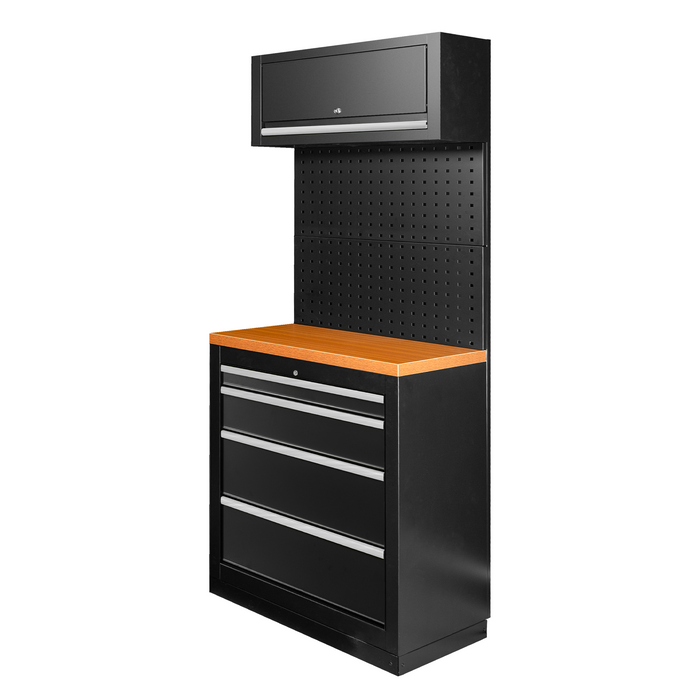 CONJUNTO DE MUEBLES MODULARES (7PCS) - PLATA