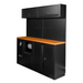CONJUNTO DE MUEBLES MODULARES (12PCS) - NEGRO
