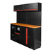 CONJUNTO DE MUEBLES MODULARES (12PCS) - ROJO