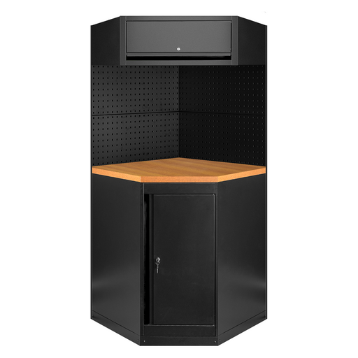CONJUNTO DE MUEBLES MODULARES (11PCS) - NEGRO