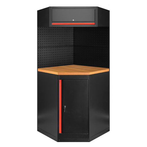CONJUNTO DE MUEBLES MODULARES (11PCS) - ROJO