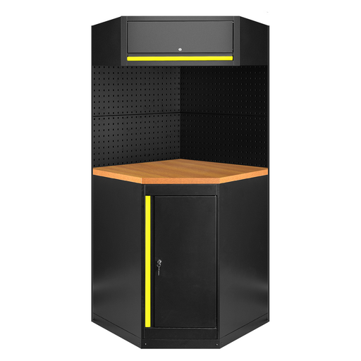 CONJUNTO DE MUEBLES MODULARES (11PCS) - AMARILLO