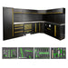 CONJUNTO DE MUEBLES MODULARES (43PCS) - DORADO
