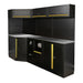CONJUNTO DE MUEBLES MODULARES (22PCS) - DORADO