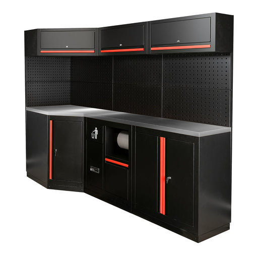 CONJUNTO DE MUEBLES MODULARES (22PCS) - ROJO