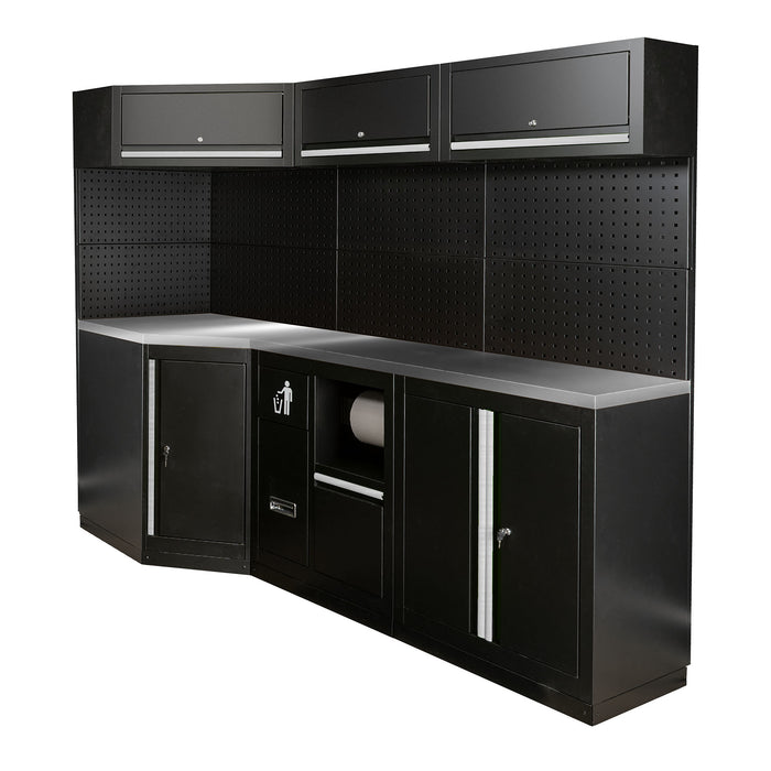 CONJUNTO DE MUEBLES MODULARES (22PCS) - PLATA