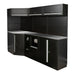 CONJUNTO DE MUEBLES MODULARES (22PCS) - PLATA