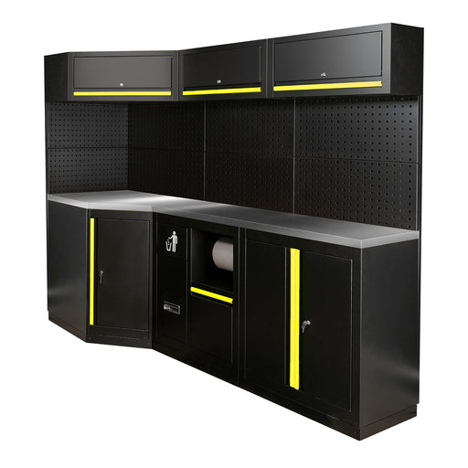 CONJUNTO DE MUEBLES MODULARES (22PCS) - AMARILLO
