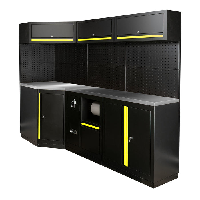 CONJUNTO DE MUEBLES MODULARES (22PCS) - AMARILLO