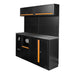 CONJUNTO DE MUEBLES MODULARES (12PCS) - NARANJA