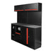 CONJUNTO DE MUEBLES MODULARES (12PCS) - ROJO