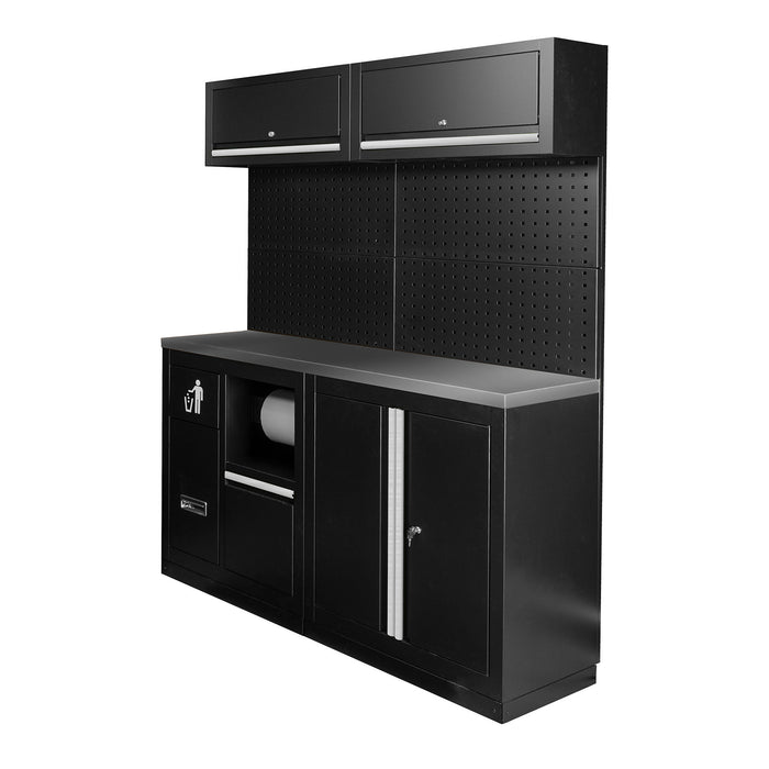 CONJUNTO DE MUEBLES MODULARES (12PCS) - PLATA