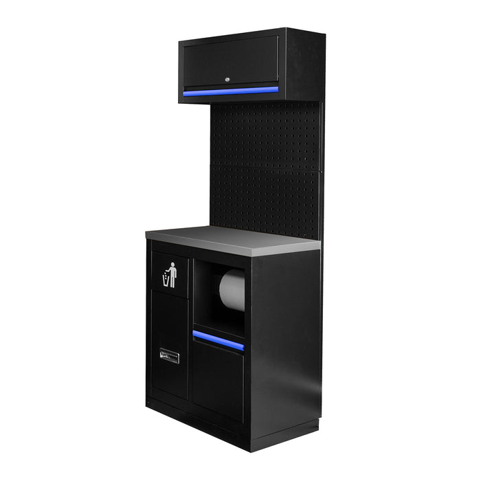 CONJUNTO DE MUEBLES MODULARES (7PCS) - AZUL