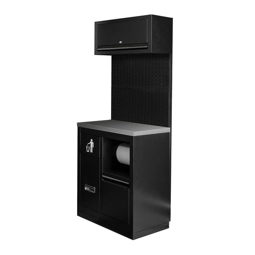 CONJUNTO DE MUEBLES MODULARES (7PCS) - NEGRO