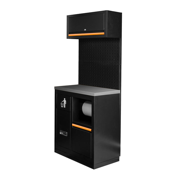 CONJUNTO DE MUEBLES MODULARES (7PCS) - NARANJA