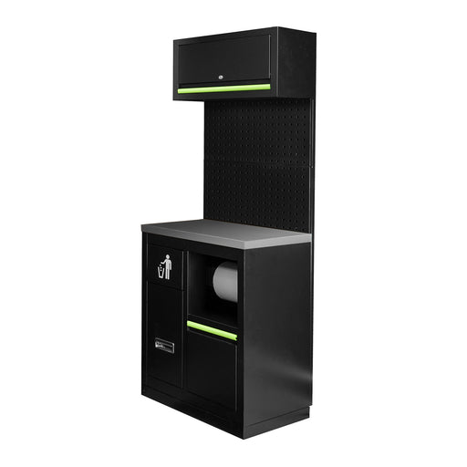 CONJUNTO DE MUEBLES MODULARES (7PCS) - EXTENSIÓN CON ARMARIO CON PORTABOBINA (REF.16493)