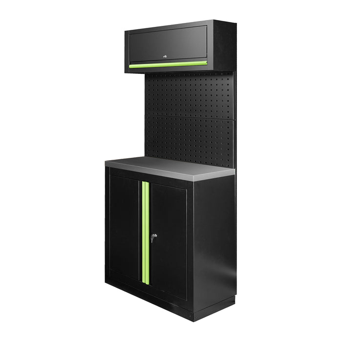 CONJUNTO DE MUEBLES MODULARES (7PCS) - EXTENSIÓN CON ARMARIO CON 2 PUERTAS (REF.16500)