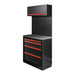 CONJUNTO DE MUEBLES MODULARES (7PCS) - ROJO