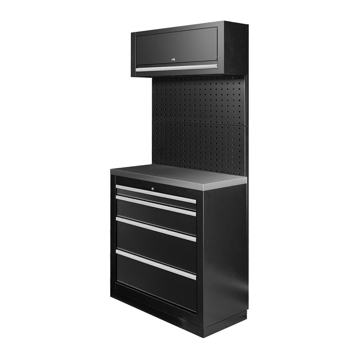 CONJUNTO DE MUEBLES MODULARES (7PCS) - PLATA