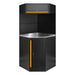 CONJUNTO DE MUEBLES MODULARES (11PCS) - NARANJA