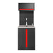 CONJUNTO DE MUEBLES MODULARES (6PCS) - EXTENSIÓN DE ARMARIO CON FREGADERO (REF.18103) - ROJO