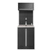 CONJUNTO DE MUEBLES MODULARES (6PCS) - EXTENSIÓN DE ARMARIO CON FREGADERO (REF.18103) - PLATEADO