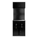 CONJUNTO DE MUEBLES MODULARES (9 PCS) - EXTENSIÓN DE ARMARIO PARA CARRETES (REF.18403) - NEGRO