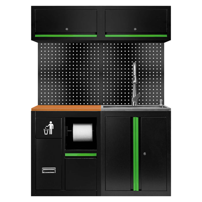 CONJUNTO DE MUEBLES MODULARES (13PCS) - EXTENSIÓN CON REF.16493 Y REF. 18103
