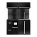 CONJUNTO DE MUEBLES MODULARES (13PCS) - EXTENSIÓN CON REF.16493 Y REF. 18103 - PLATA