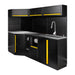CONJUNTO DE MUEBLES MODULARES (24PCS) - EXTENSIÓN CON REF.16492, REF.16493 Y REF.18103 - AMARILLO