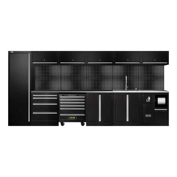 CONJUNTO DE MUEBLES MODULARES (31PCS) - EXTENSIÓN CON SERIE446, REF.16493 Y REF.18103 - PLATA