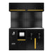 CONJUNTO DE MUEBLES MODULARES (16PCS) - EXTENSIÓN CON REF.16493 Y REF.18403 - DORADO