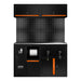 CONJUNTO DE MUEBLES MODULARES (16PCS) - EXTENSIÓN CON REF.16493 Y REF.18403 - NARANJA