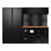 CONJUNTO DE MUEBLES MODULARES (17PCS) - EXTENSIÓN CON REF.18105, REF.16493 Y REF.18403 - NEGRO