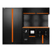 CONJUNTO DE MUEBLES MODULARES (17PCS) - EXTENSIÓN CON REF.18105, REF.16493 Y REF.18403 - NARANJA