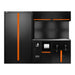 CONJUNTO DE MUEBLES MODULARES (17PCS) - EXTENSIÓN CON REF.18105, REF.16493 Y REF.18403 - NARANJA