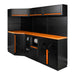 CONJUNTO DE MUEBLES MODULARES (27PCS) - EXTENSIÓN CON REF.16492, REF.16493 Y REF.18403 - NARANJA