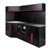 CONJUNTO DE MUEBLES MODULARES (27PCS) - EXTENSIÓN CON REF.16492, REF.16493 Y REF.18403 - ROSA