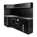 CONJUNTO DE MUEBLES MODULARES (27PCS) - EXTENSIÓN CON REF.16492, REF.16493 Y REF.18403 - PLATA