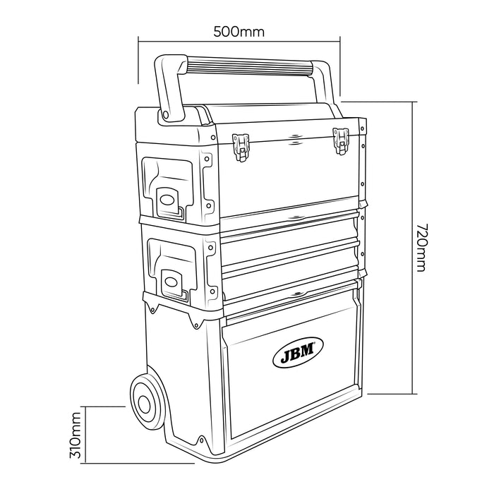 CARRINHO MODULAR - SEM FERRAMENTAS