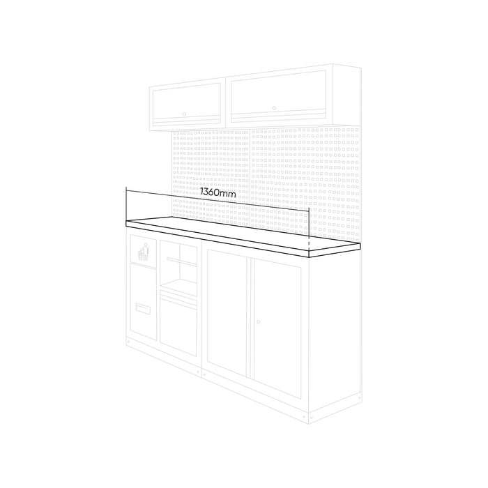 TABULEIRO DE MDF 1360X500X40MM (REF. 16627/16628/16500)